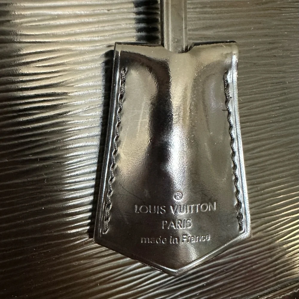 Vintage Louis Vuitton Alma GM electric epi EUC black epi Leather - Picture 5 of 17